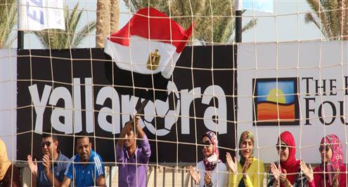 الظلام يلغي مباراة لبنان والمجر للكرة الشاطئية